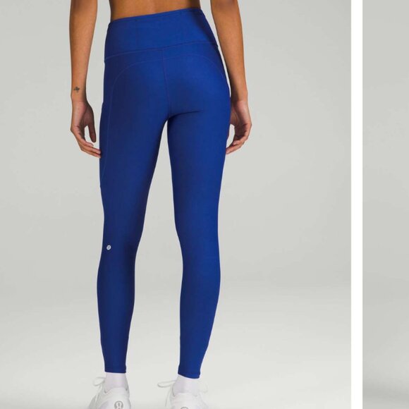 Lululemon Fast and Free Thermal Leggings with pockets 28" size 4 Black - Picture 15 of 15